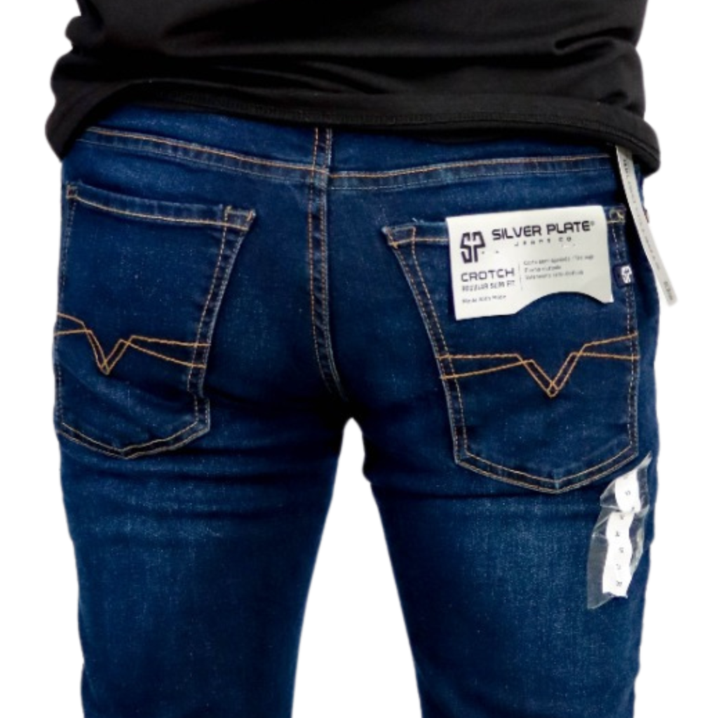 CAB PANTALON SILVER PLATE CROTCH BASICO STRETCH