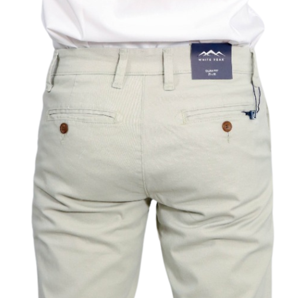 CAB PANTALON WHITE PEAK GABARDINA SLIM FIT