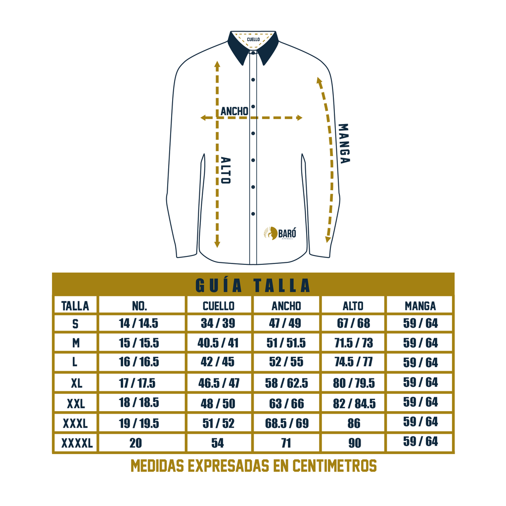 CAB CAMISA MICHEL BLANC VESTIR BASICA