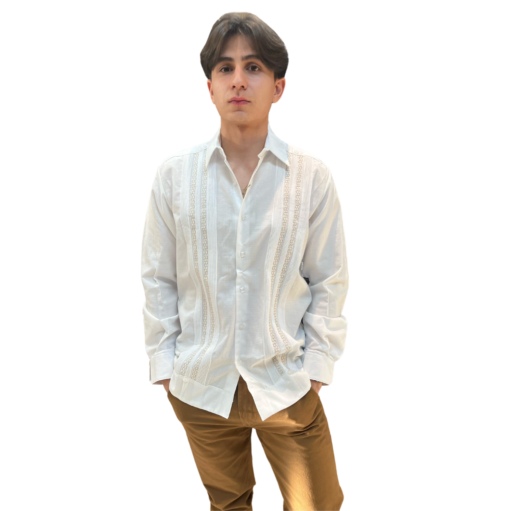 CAB GUAYABERA MERIDANAS LINO ML