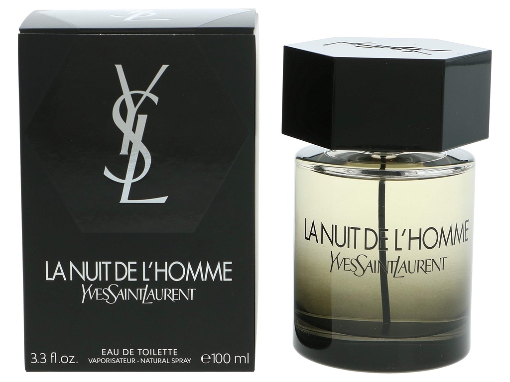 CAB PERFUME YVES SAINT LAURENT LA NUIT DE L'HOMME 100 ML EDT