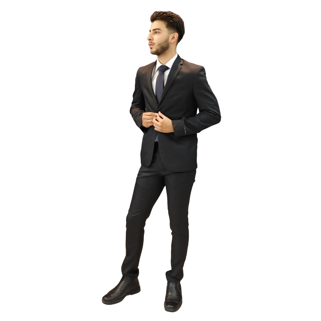 CAB TRAJE ENRICO VITALI 53164 SLIM FIT NEGRO