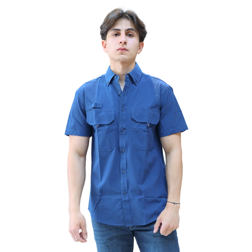 CAB CAMISA HUGO VALENTINO S25 MC PESCADOR HSVSS121