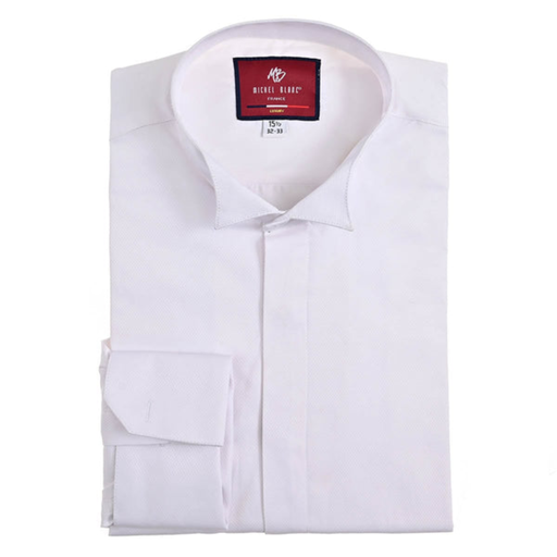 CAB CAMISA MICHEL BLANC MANCUERNILLA LISA BLANCO